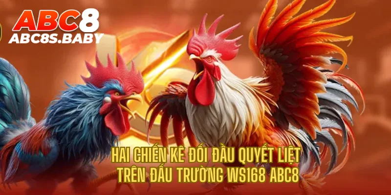 Hai chiến kê đối đầu quyết liệt trên đấu trường WS168 ABC8